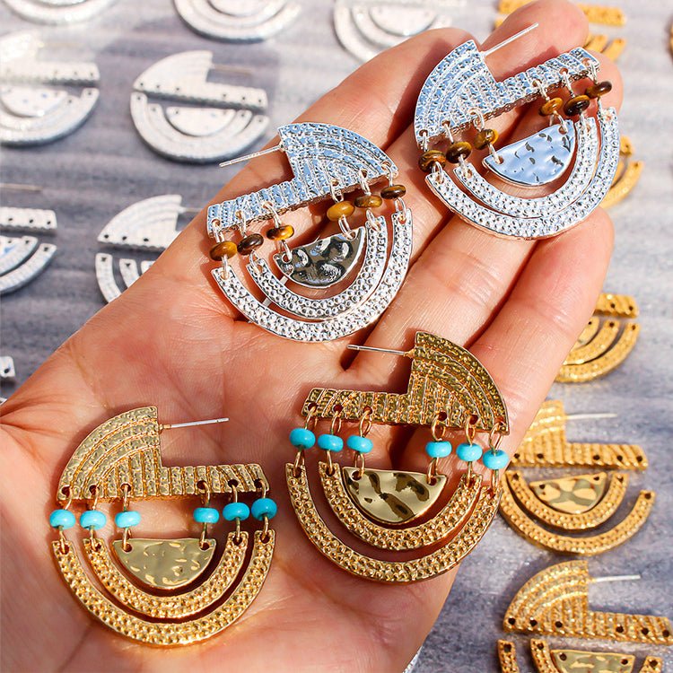 MysticCycle Drop Earrings - Voisson