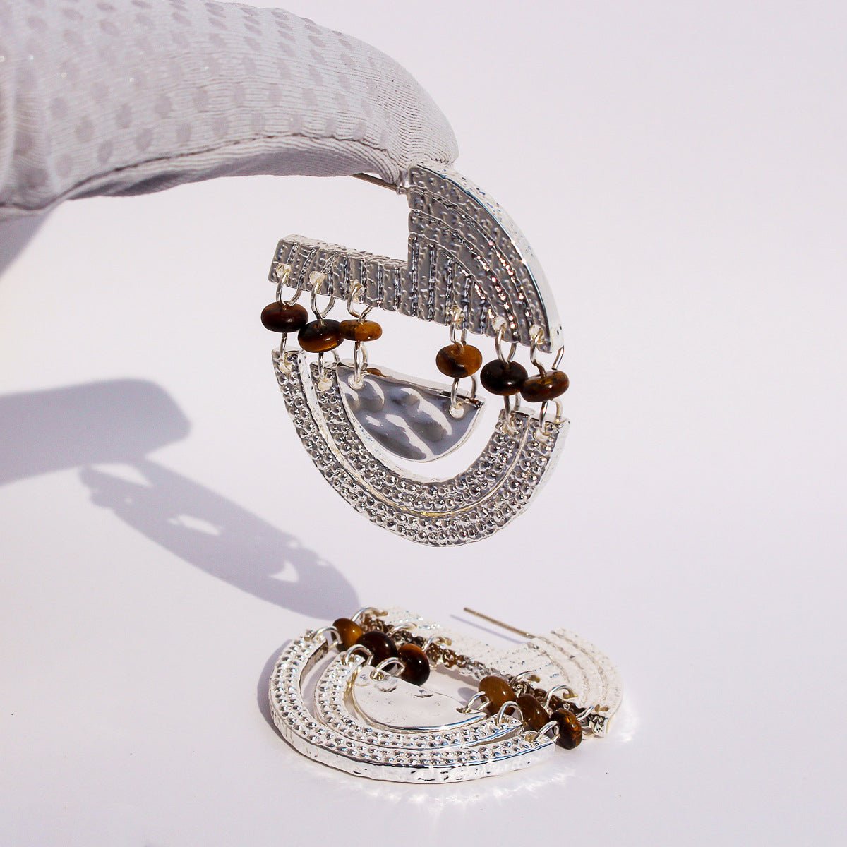 MysticCycle Drop Earrings - Voisson