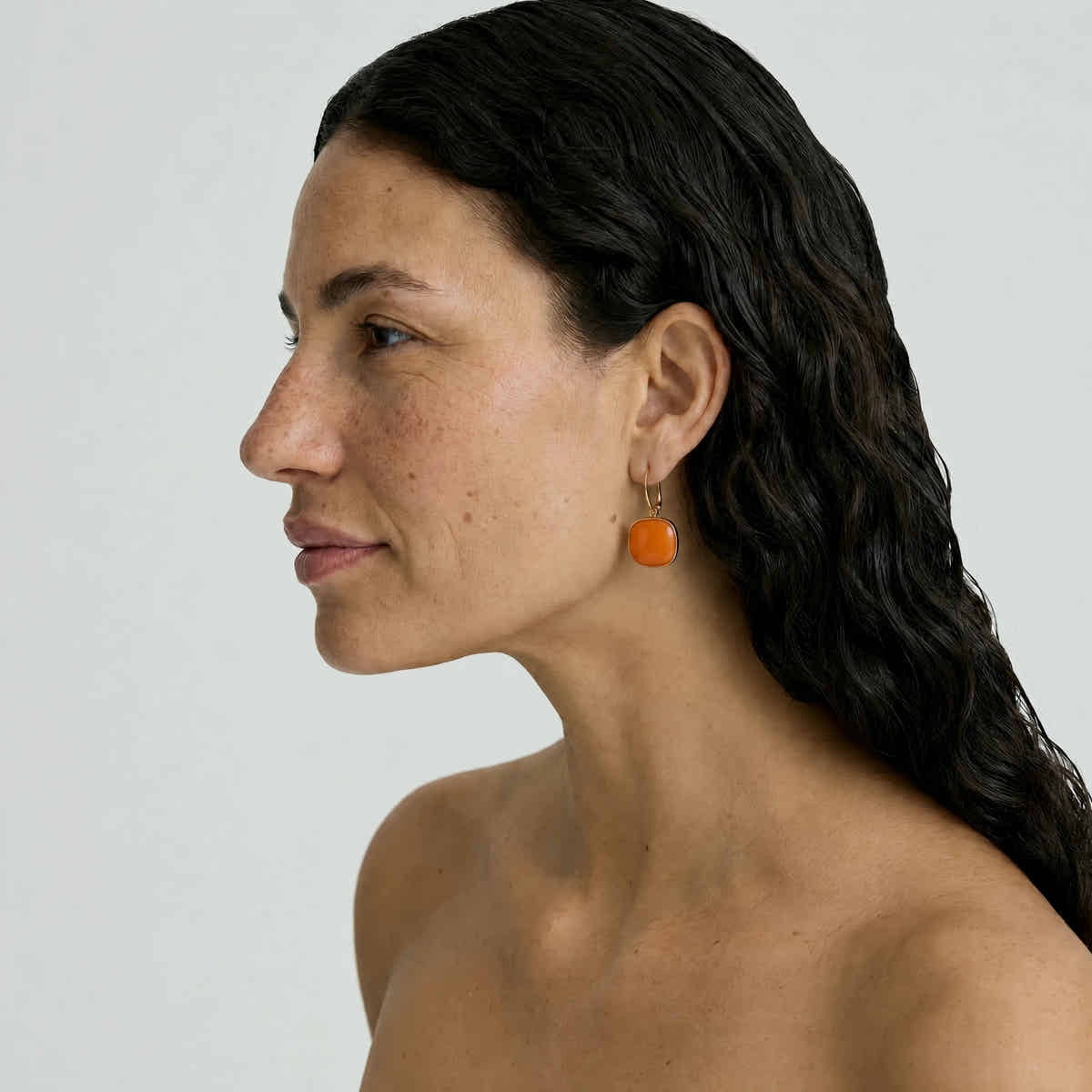 Nova Tile Drop Earrings - Voisson