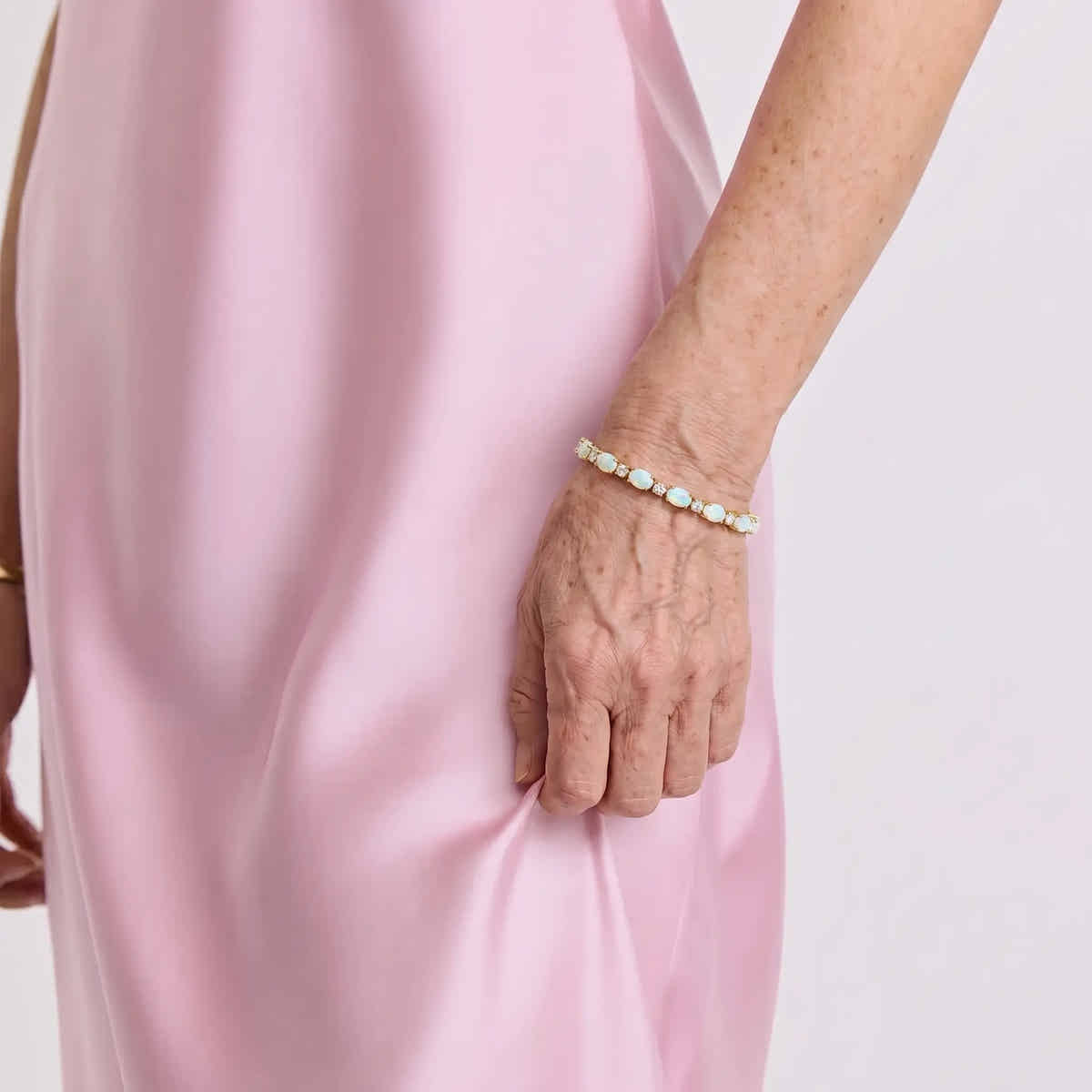 Opal Glow Tennis Bracelet - Voisson