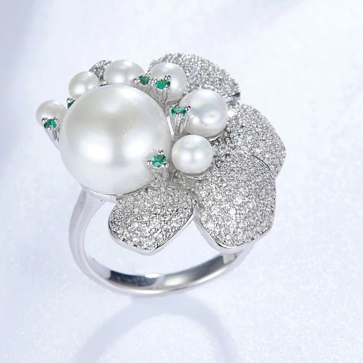 Pearl Nebula Luxe Ring - Voisson