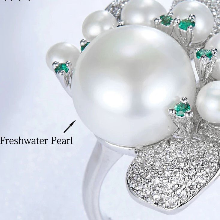 Pearl Nebula Luxe Ring - Voisson