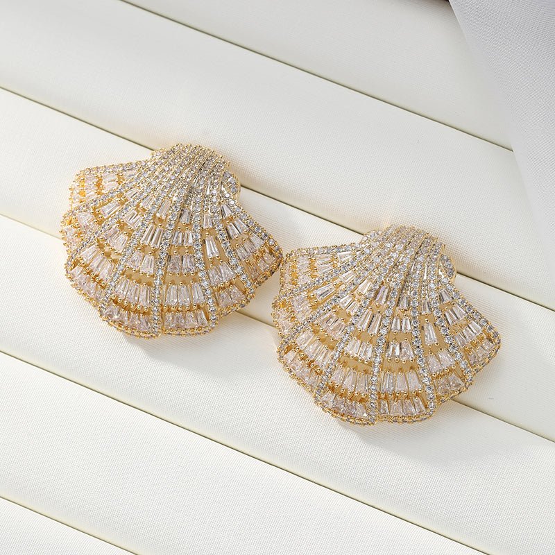 Pearlshore Shell Earrings - Voisson