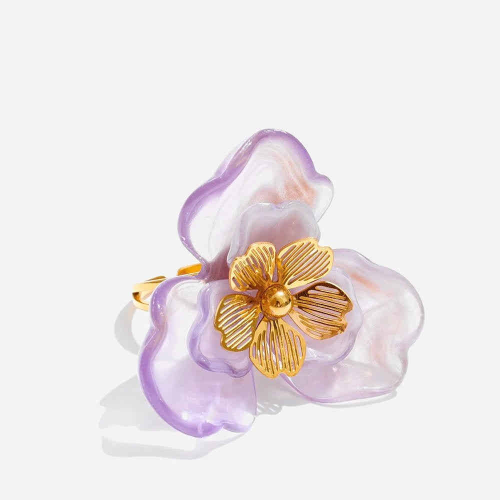 Petal Glass Ring - Voisson
