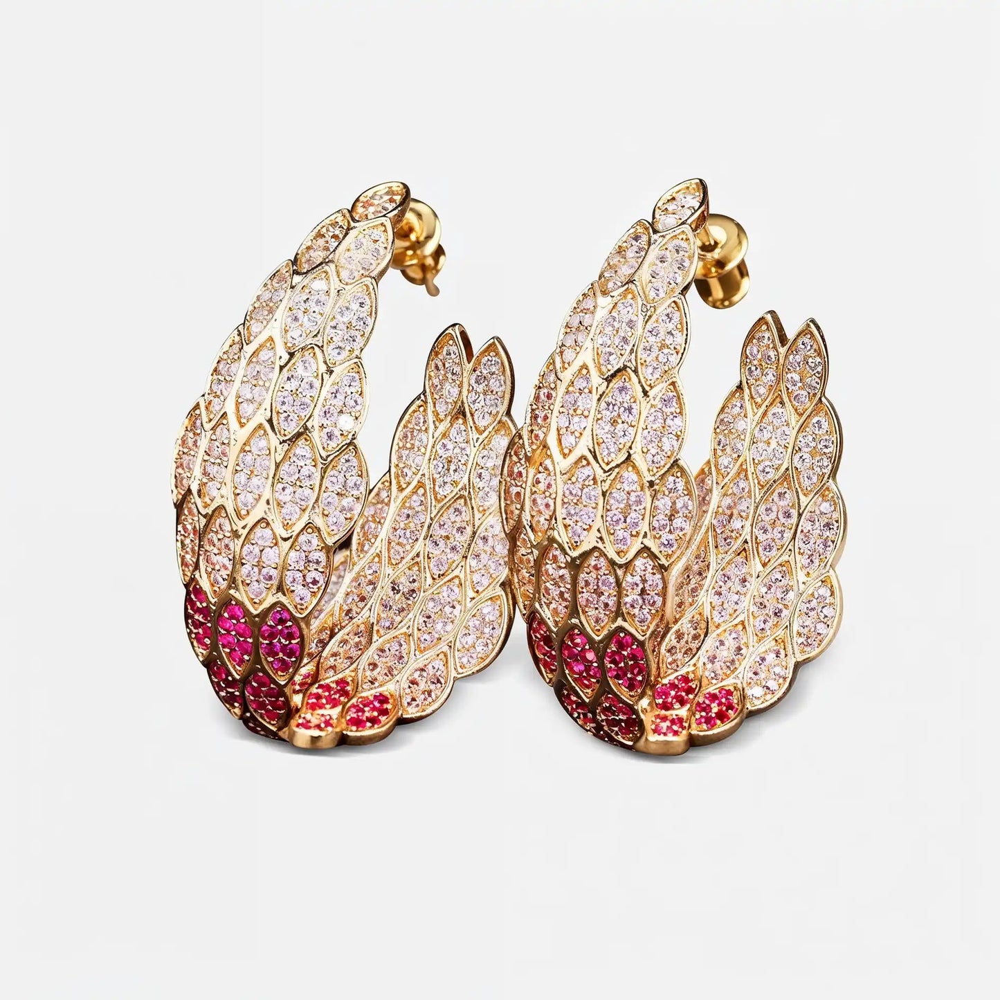 Phoenix Flame Earrings - Voisson