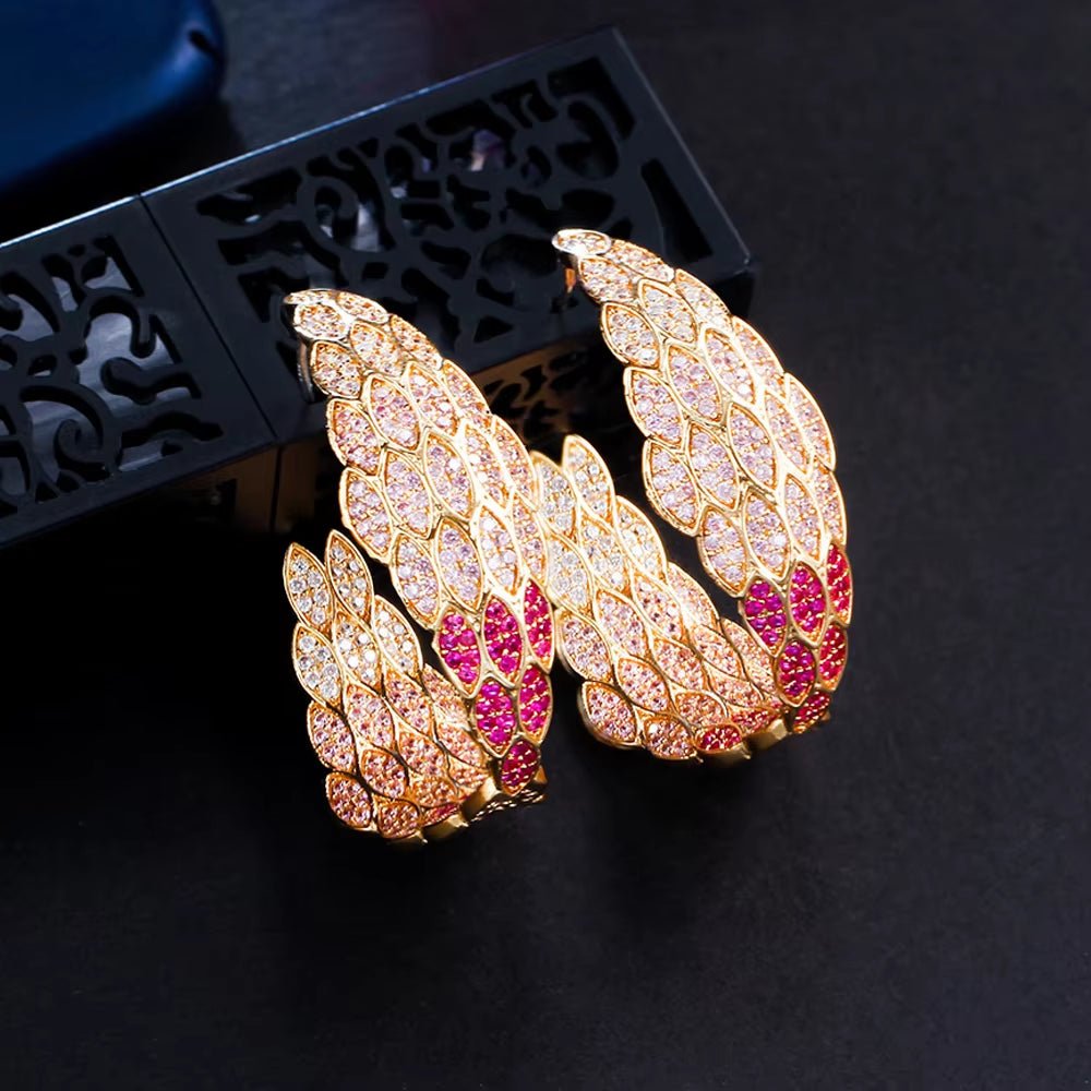 Phoenix Flame Earrings - Voisson