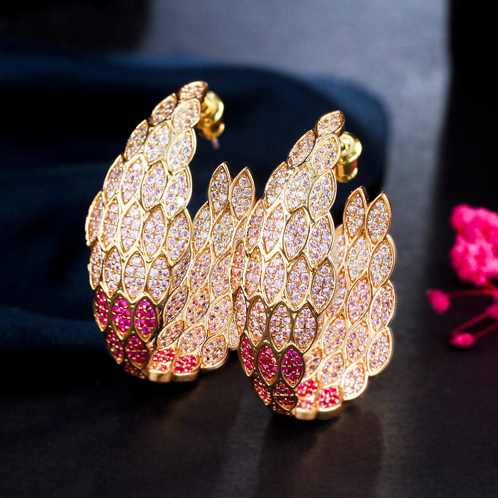 Phoenix Flame Earrings - Voisson