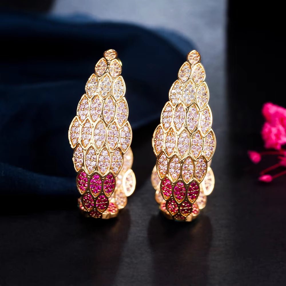 Phoenix Flame Earrings - Voisson