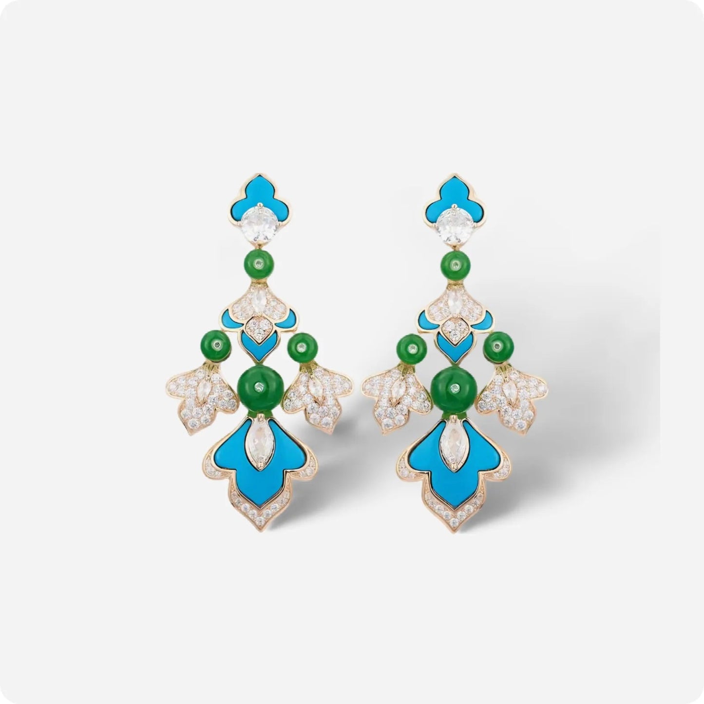Phoenix Star Retro Drop Earrings - Voisson