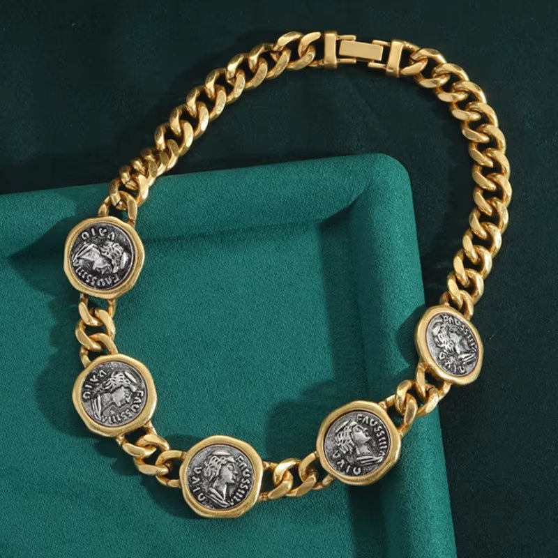 Roman Relic Chain Necklace - Voisson