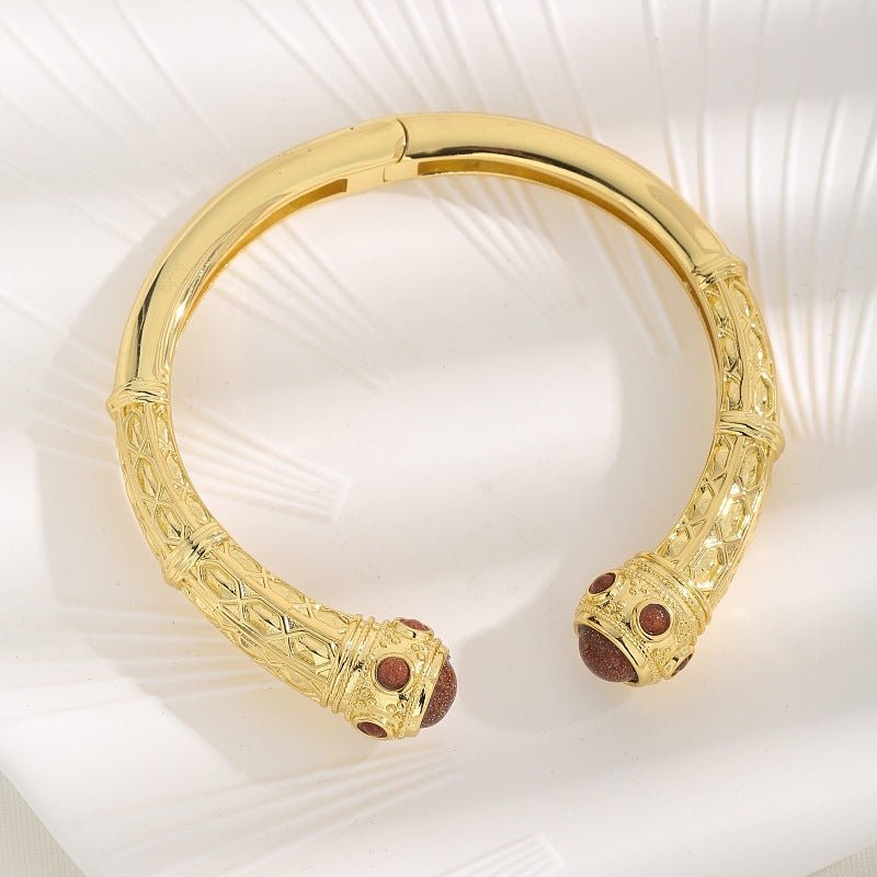 Royal Insignia Cuff Bracelet - Voisson