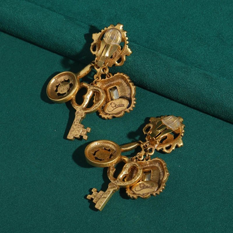 Royal Vault Clip On Earrings - Voisson
