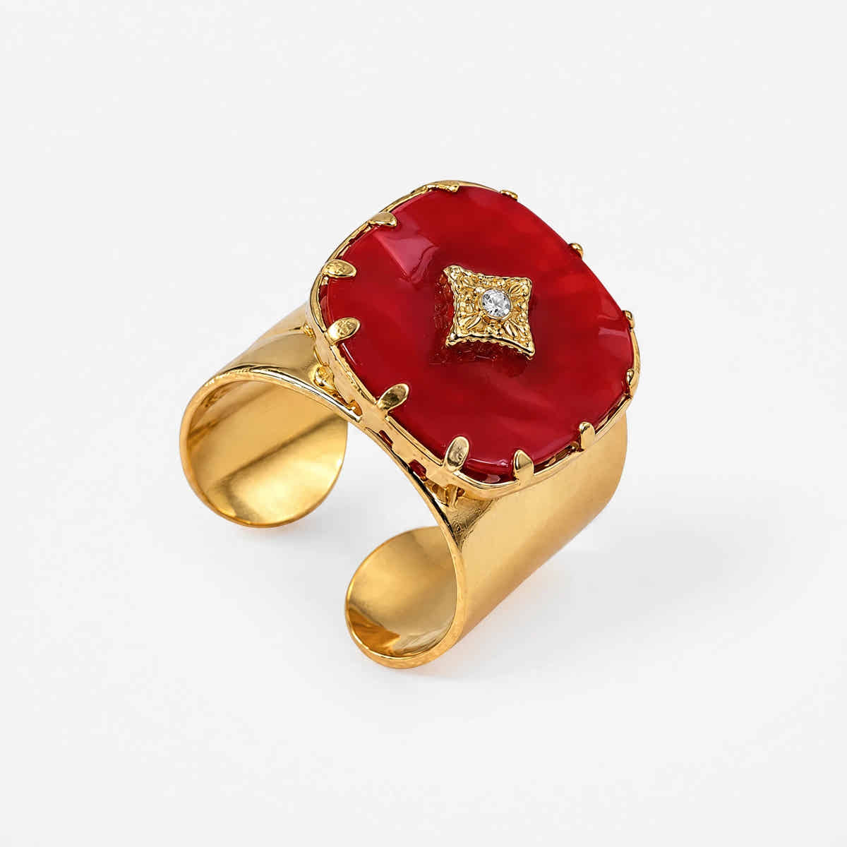 RubyRogue Statement Ring - Voisson