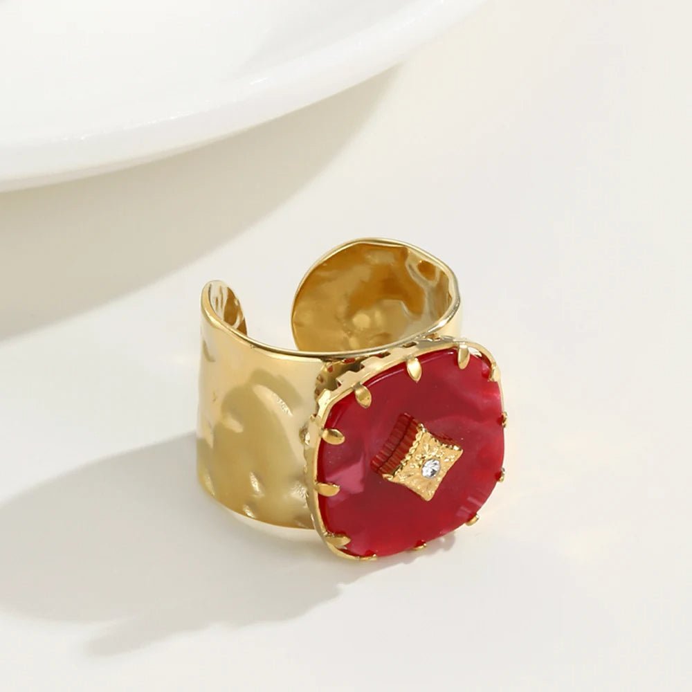 RubyRogue Statement Ring - Voisson