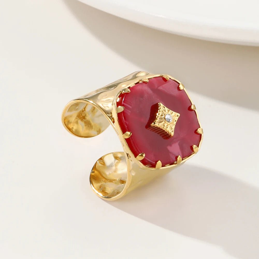 RubyRogue Statement Ring - Voisson