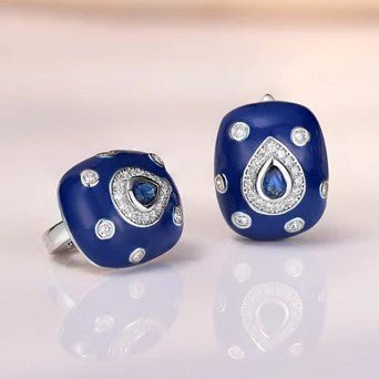 Sapphire Eclipse Statement Ring - Voisson