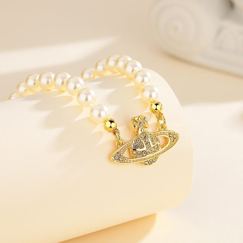 Saturn’s Empress Pearl Necklace - Voisson