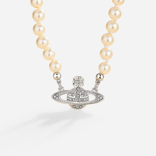 Saturn’s Empress Pearl Necklace - Voisson