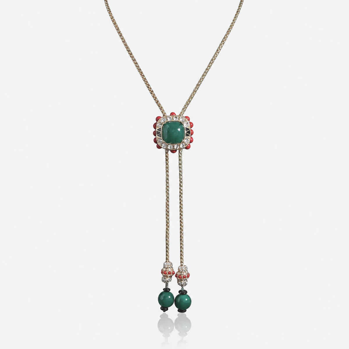 Scarlet Crown Necklace - Voisson