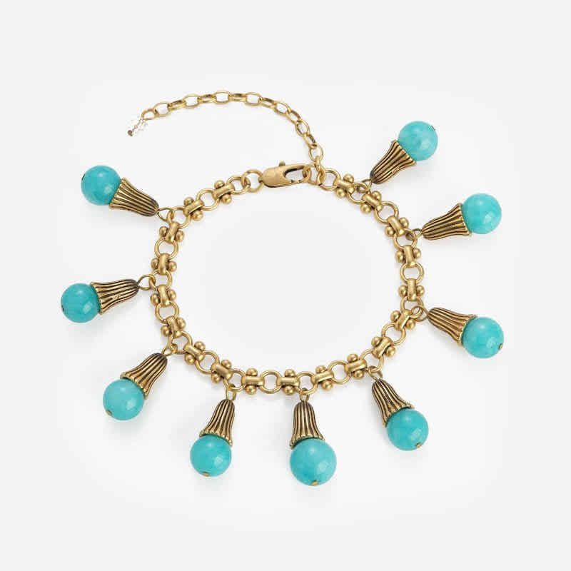 Seaside Drop Charm Bracelet - Voisson