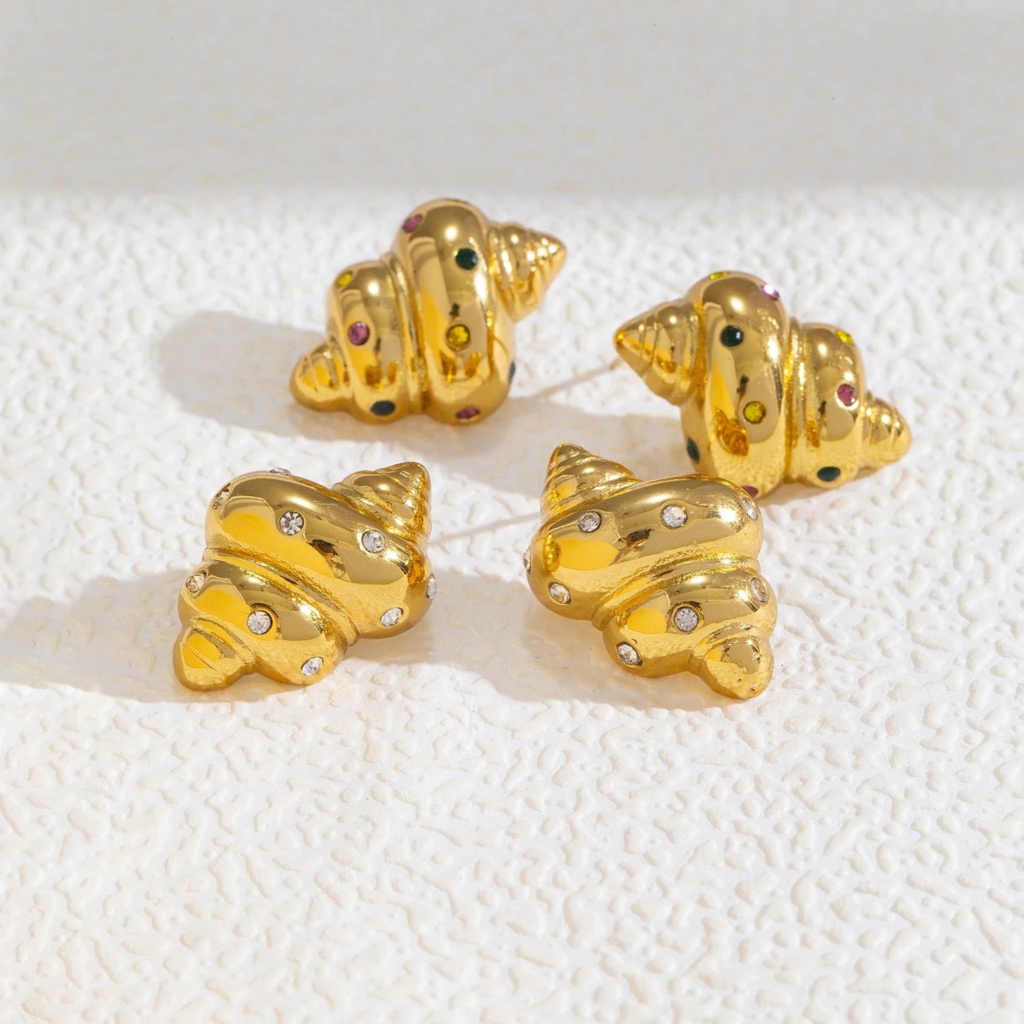 ShellPop Stud Earrings - Voisson