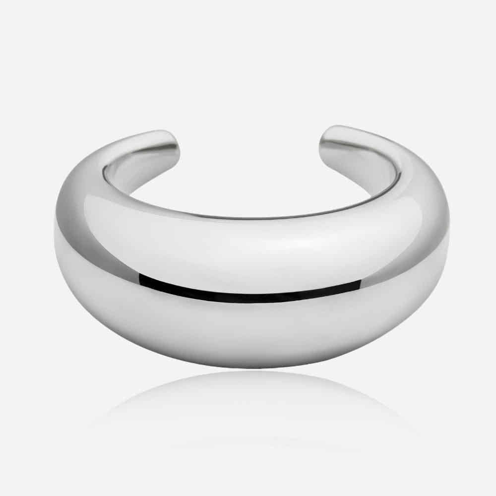 Silver Dome Cuff - Voisson