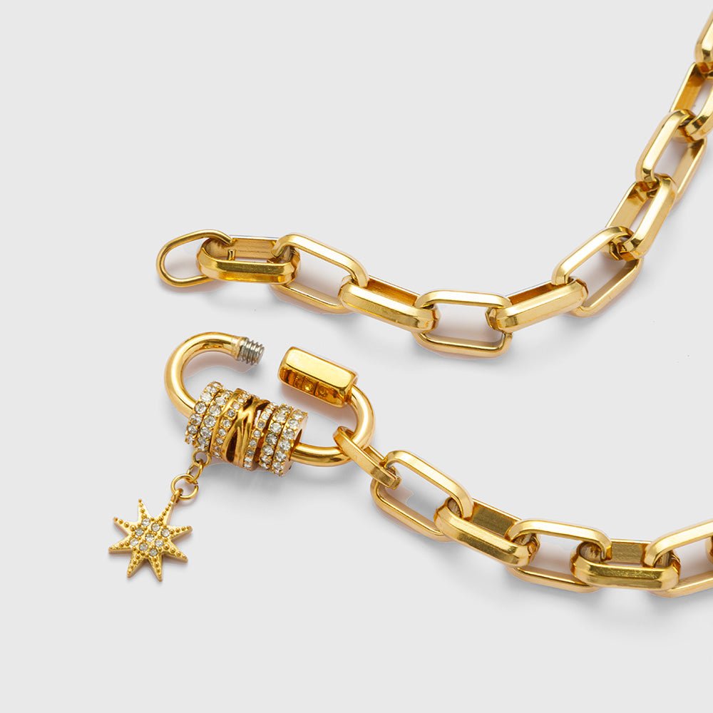 Starlight Link SS Necklace - Voisson