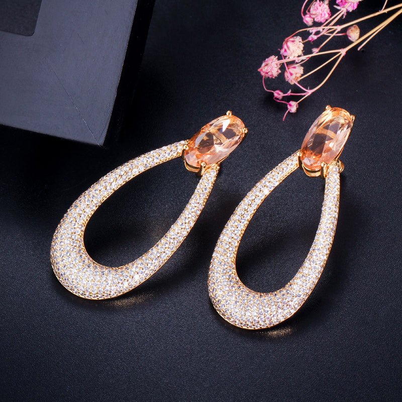 Starlit Flame Earrings - Voisson