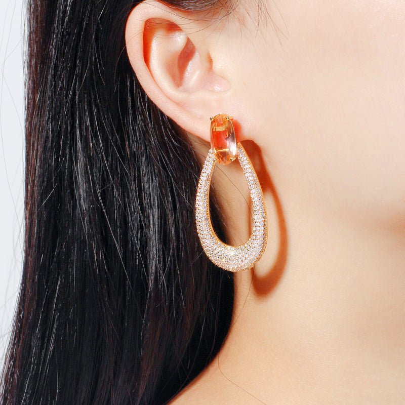 Starlit Flame Earrings - Voisson