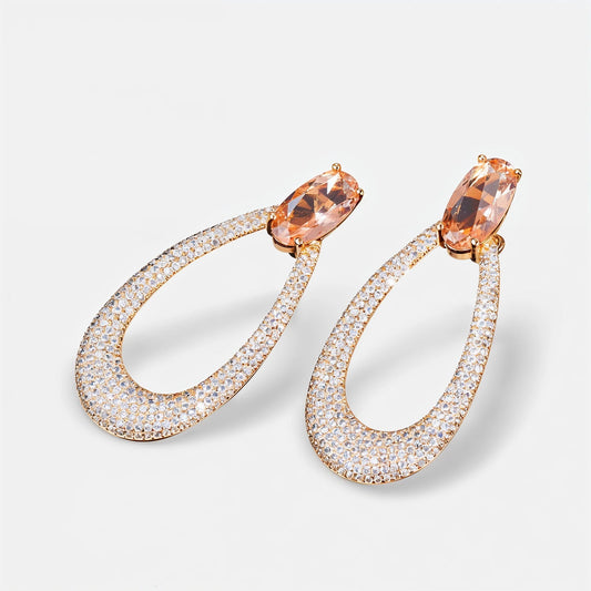 Starlit Flame Earrings - Voisson