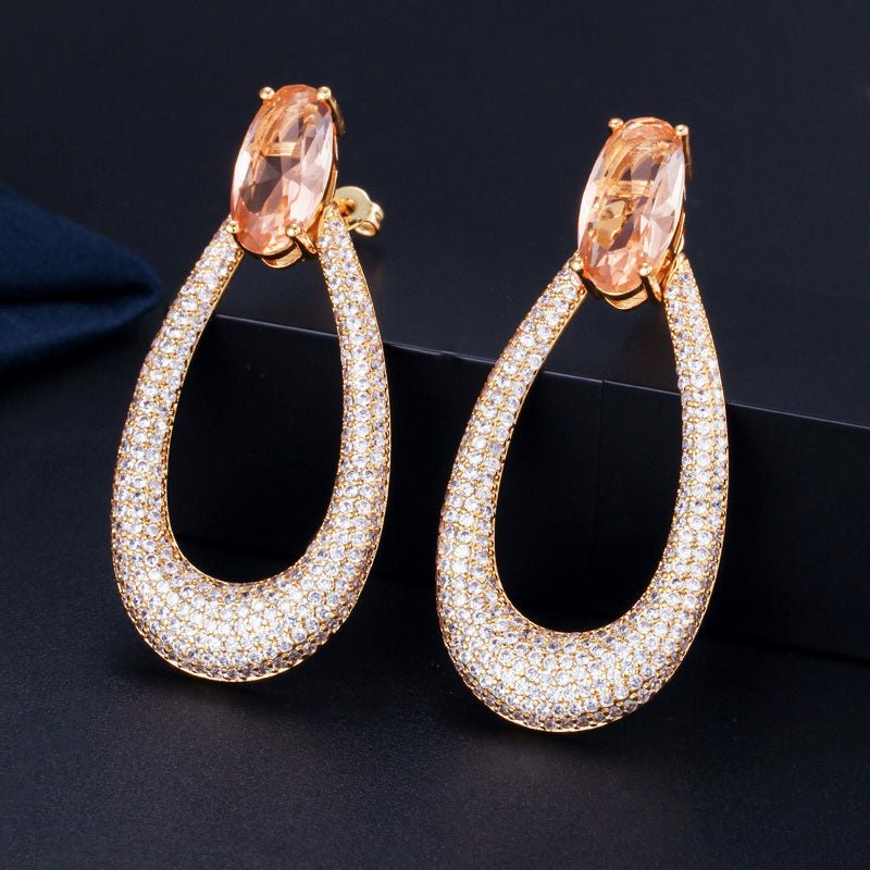 Starlit Flame Earrings - Voisson
