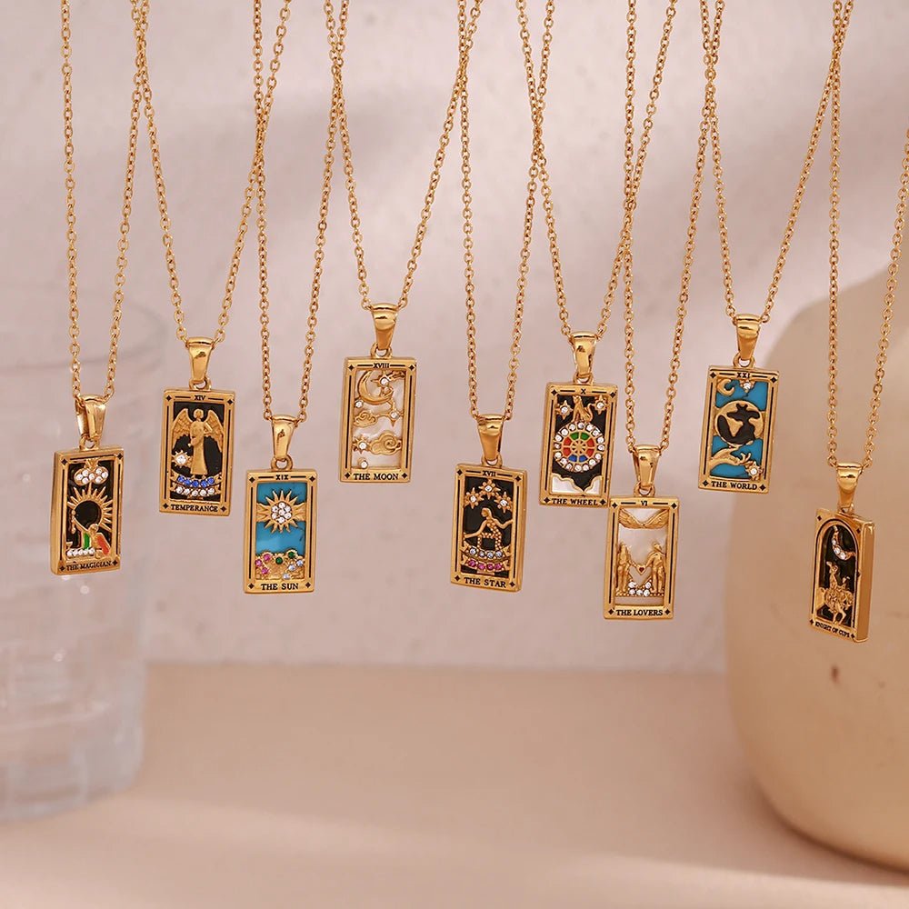 Tarot Empress Charm Necklace - Voisson