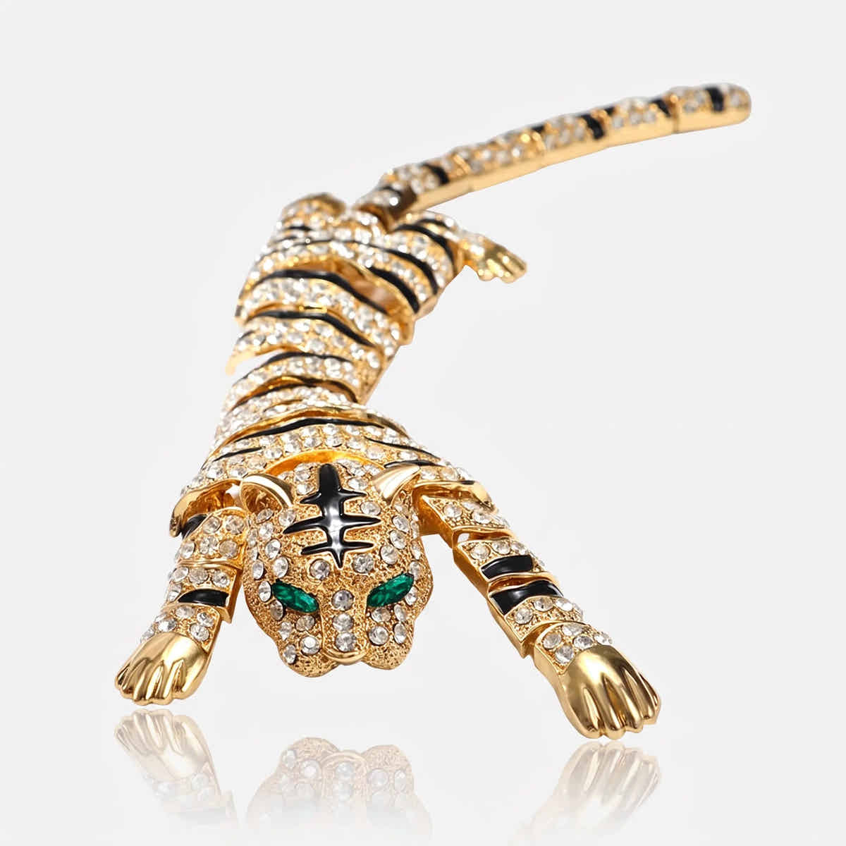 Tiger Majesty Brooch - Voisson