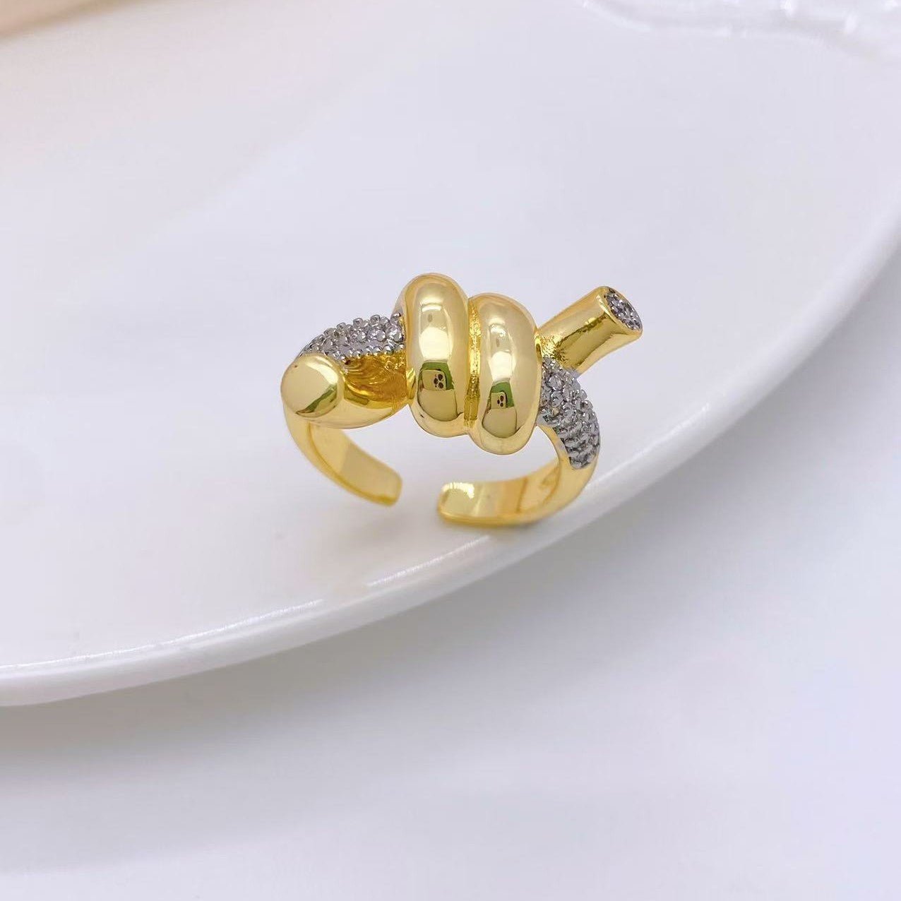 Timeless Ties Open Ring - Voisson