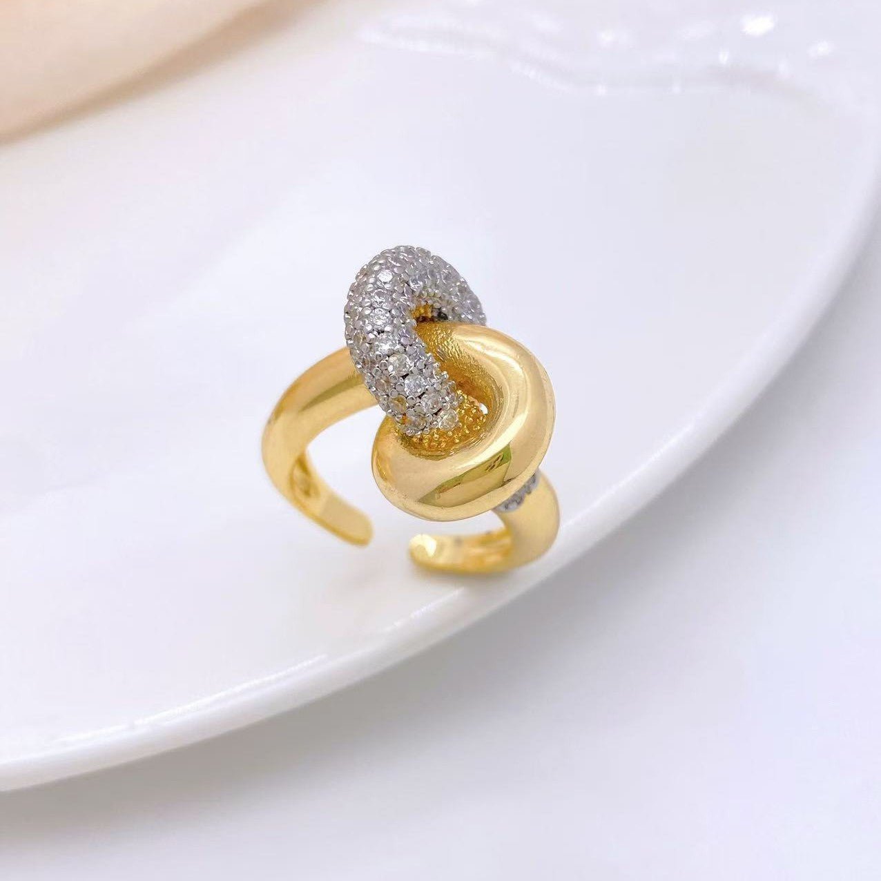 Timeless Ties Open Ring - Voisson
