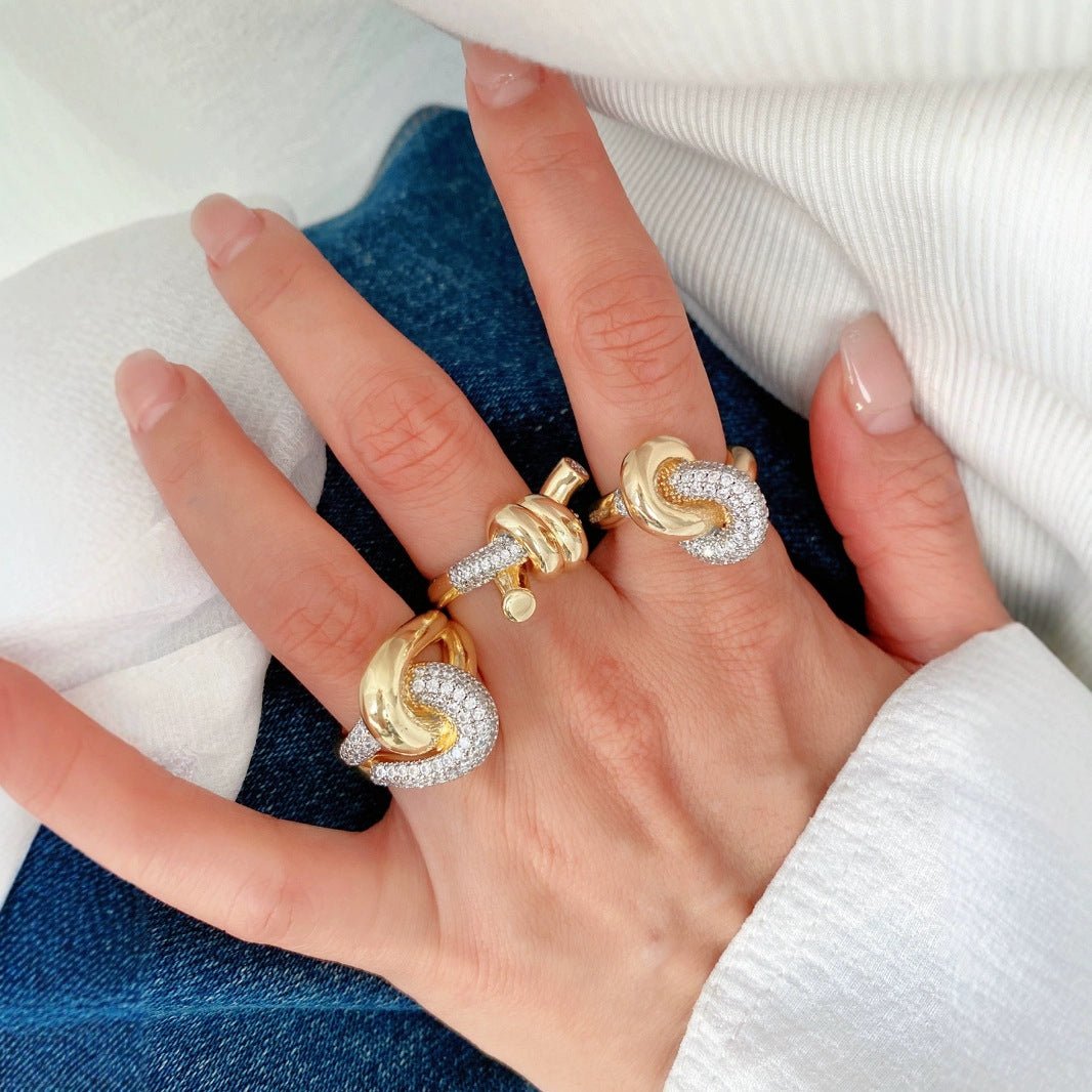 Timeless Ties Open Ring - Voisson