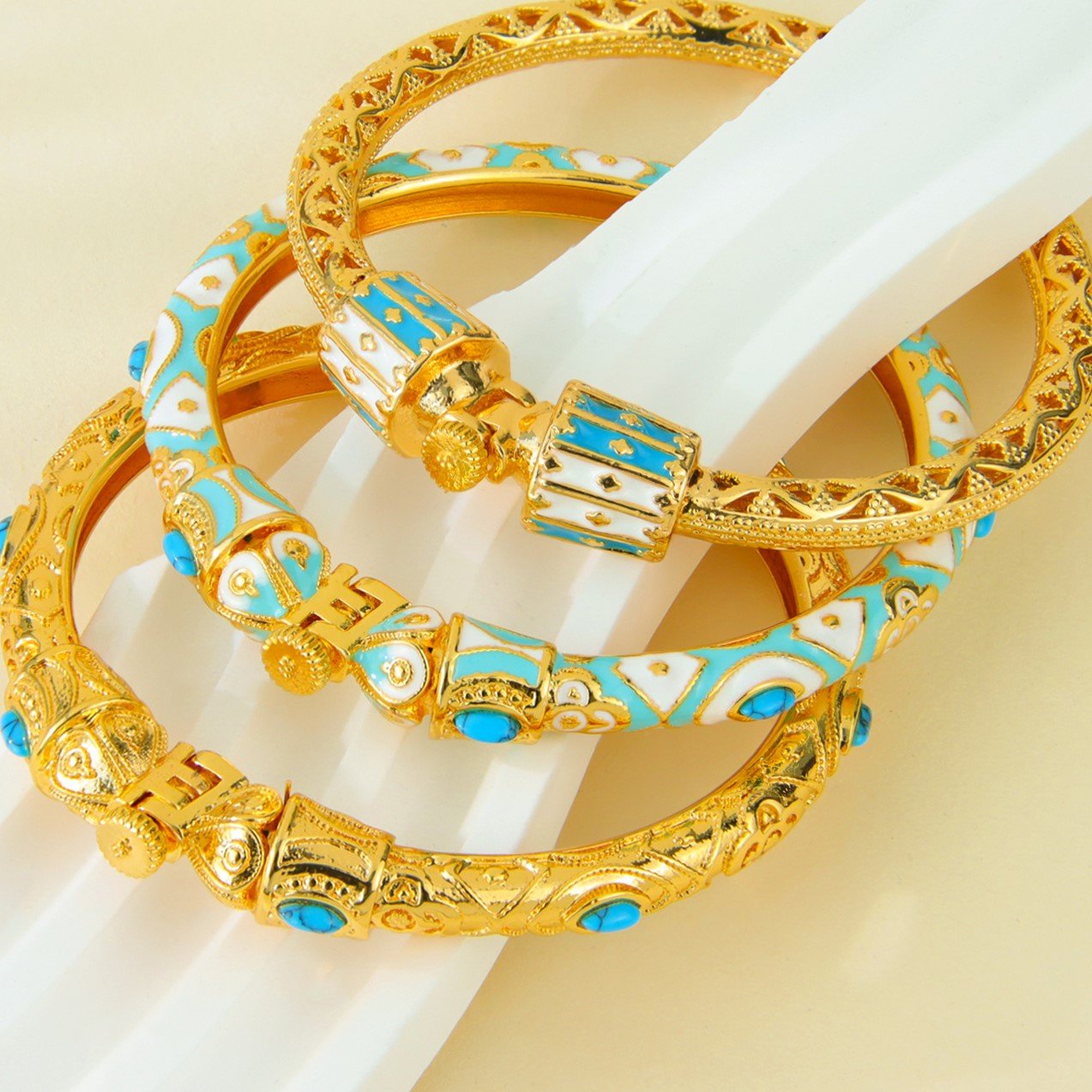 Turquoise Dynasty Bracelet - Voisson