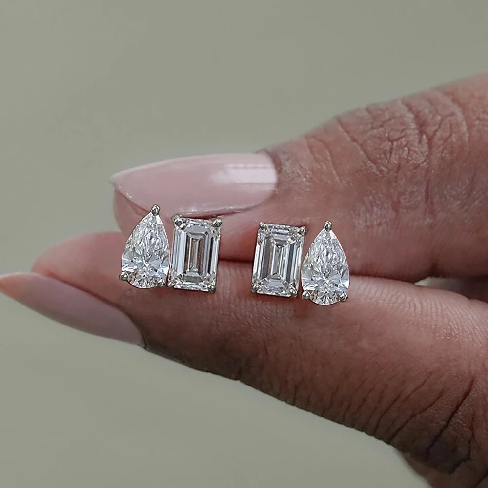 Twilight Duo Stud Earrings - Voisson