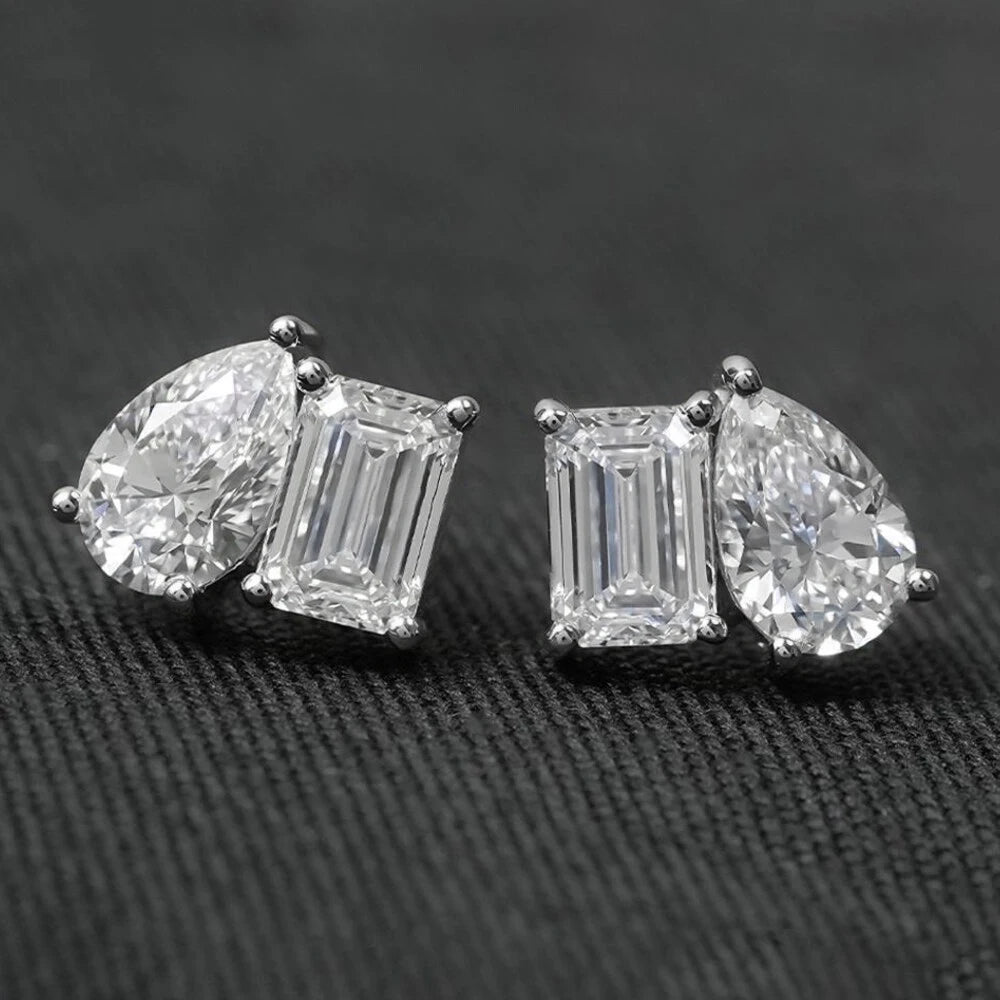 Twilight Duo Stud Earrings - Voisson