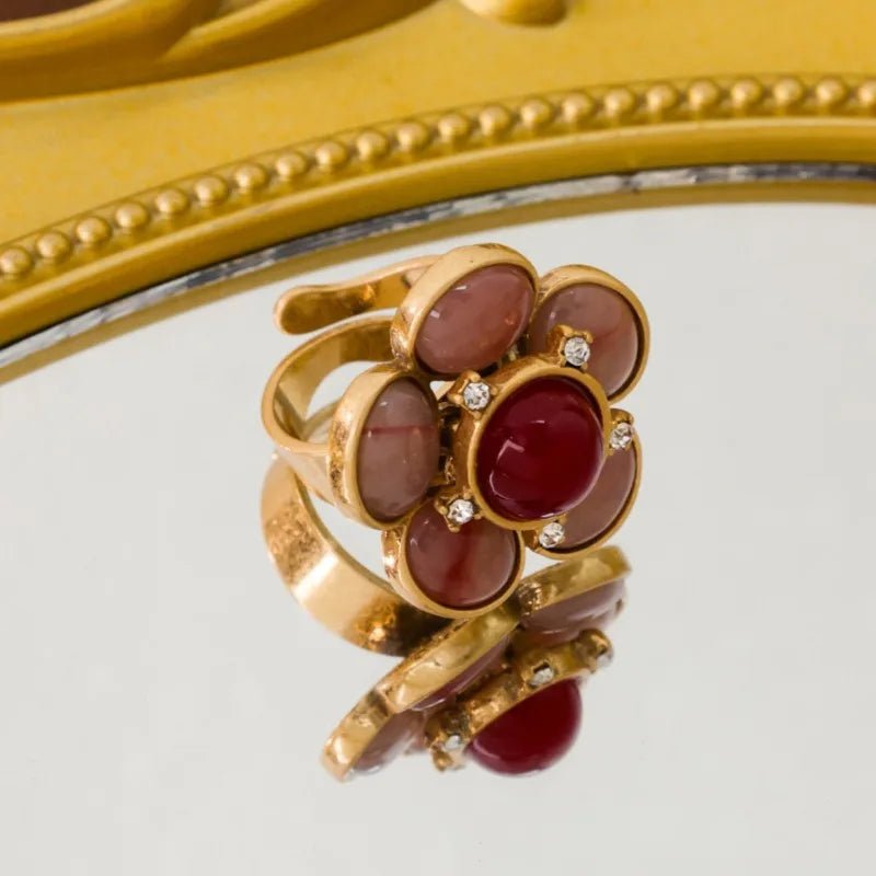 Verdant Bloom Vintage Ring - Voisson