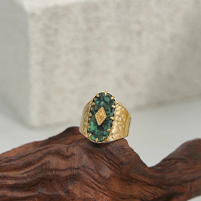 VerdantMystique Bold Ring - Voisson