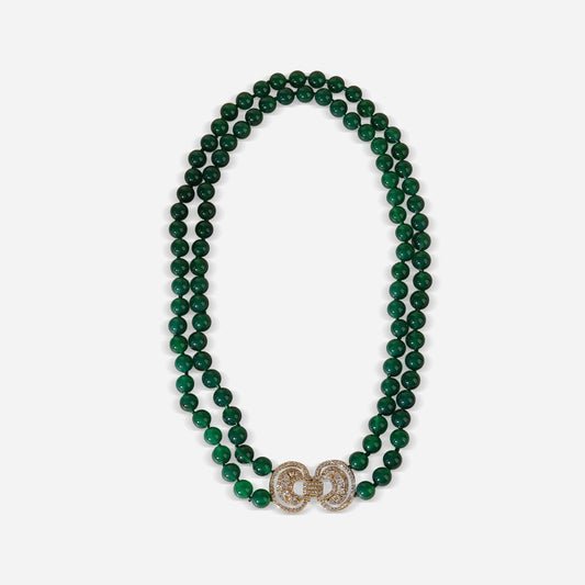 Verde Luxe Statement Necklace - Voisson