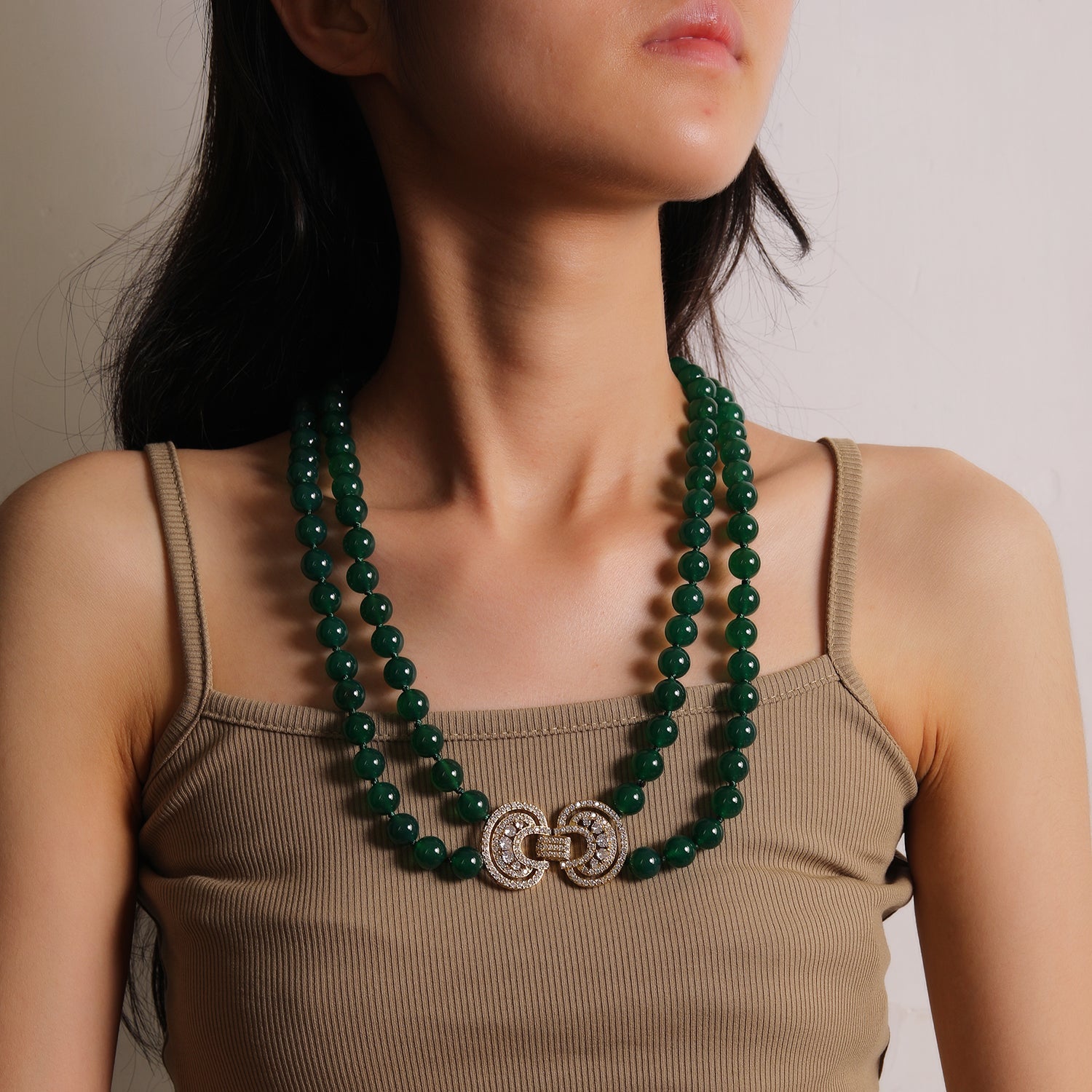 Verde Luxe Statement Necklace - Voisson