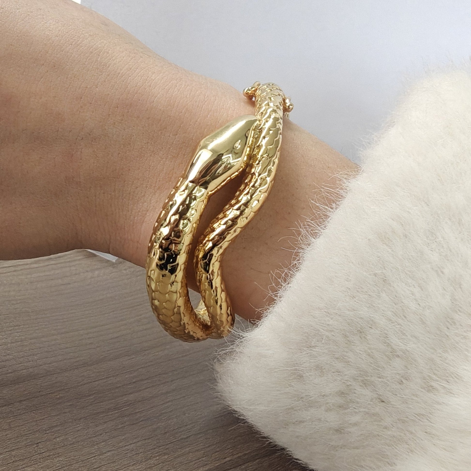 ViperWrap 18K Cuff Bracelet - Voisson