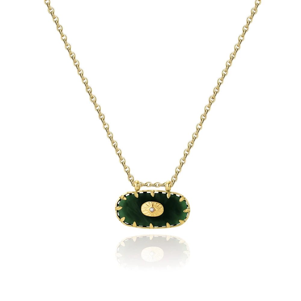 VividVibe Medallion Necklace - Voisson