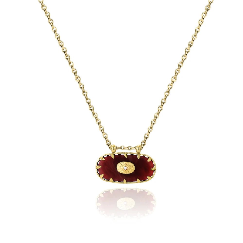 VividVibe Medallion Necklace - Voisson