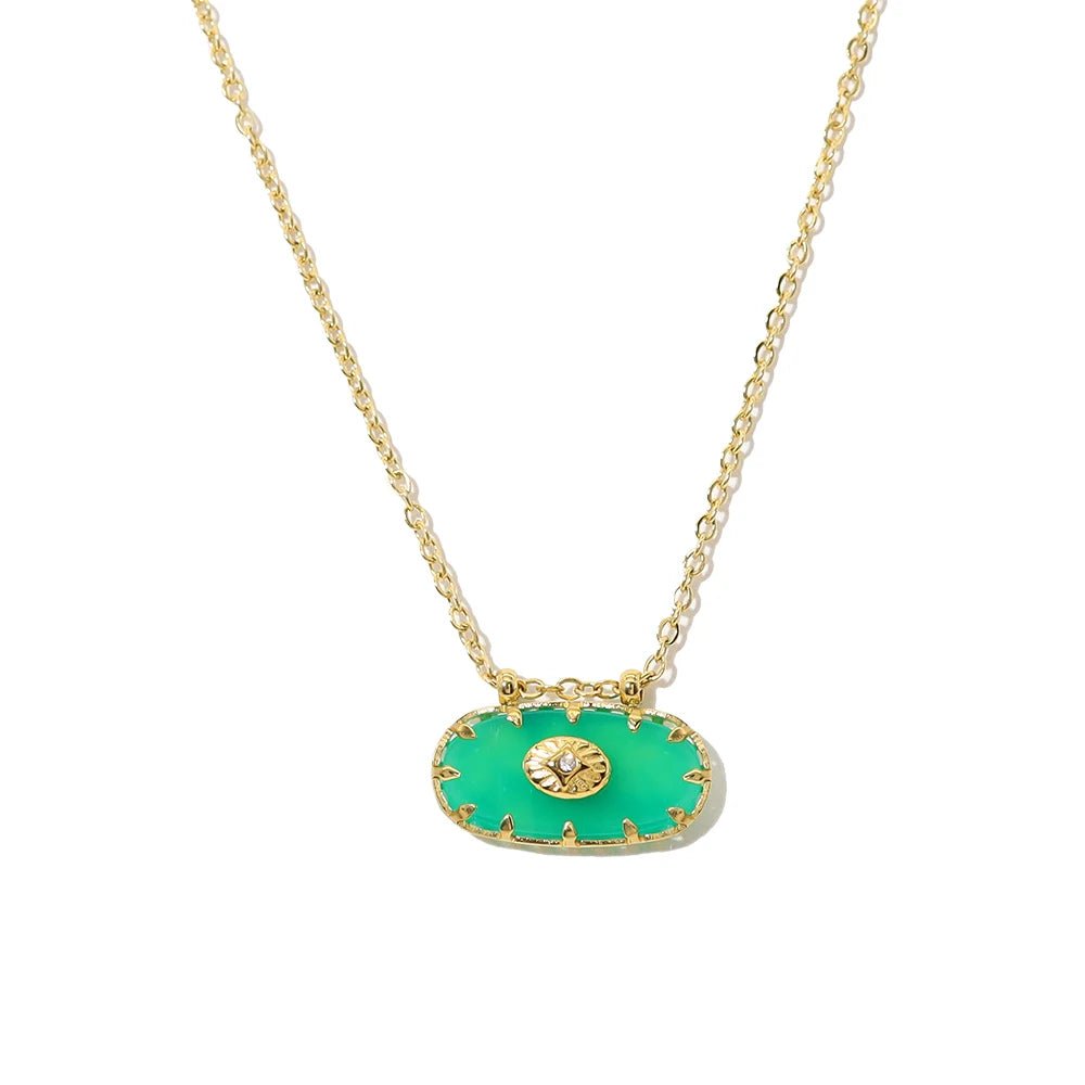 VividVibe Medallion Necklace - Voisson