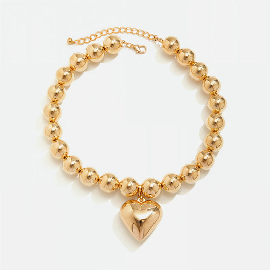 Vivify Love Heart Chunky Necklace - Voisson