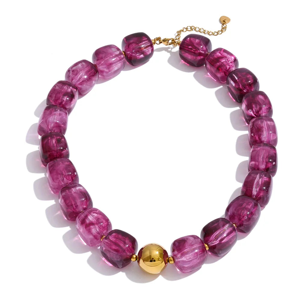 Marble Glow Necklace