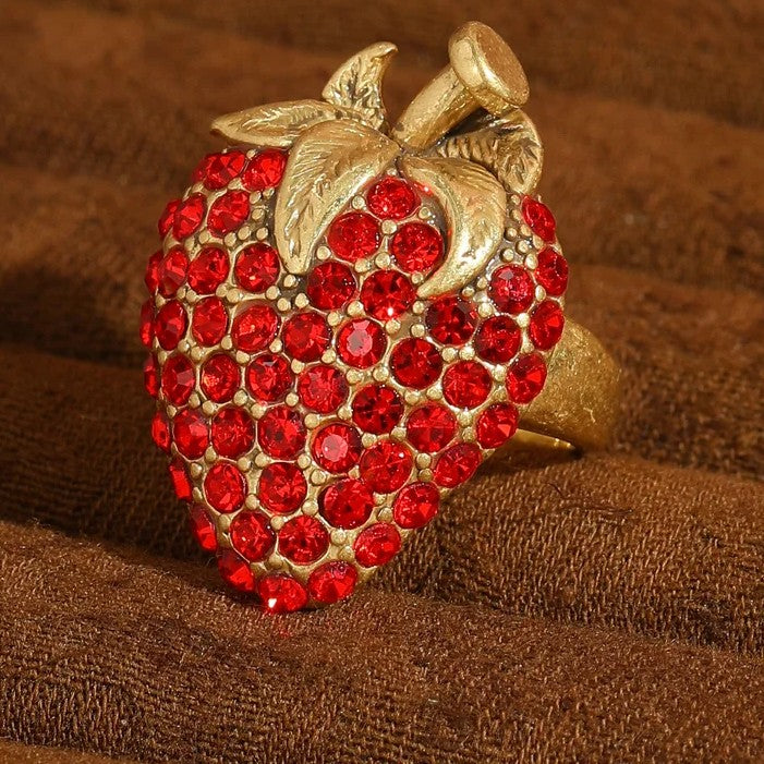 Strawberry Muse Vintage Ring